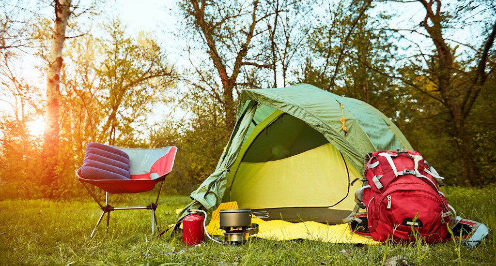 Camping Ausrüstung für den Zelturlaub