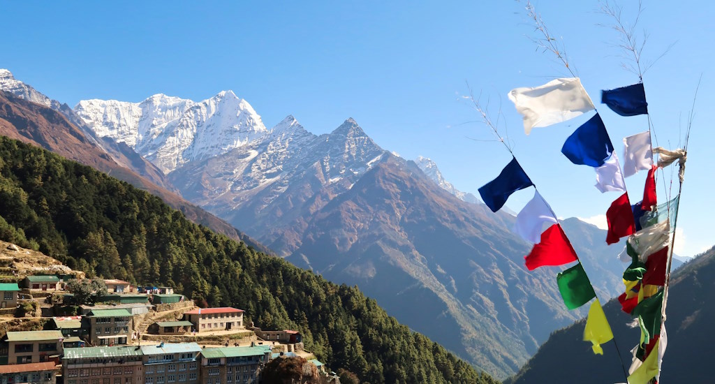 Nepal Trekking Aussicht